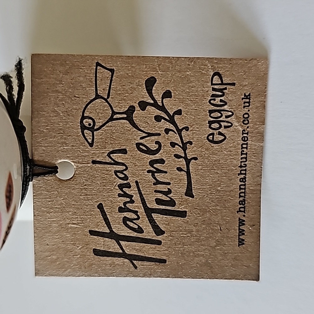 NWT Anthropologie Hannah Turner Red Bird Stoneware Eggcup - Picture 9 of 9